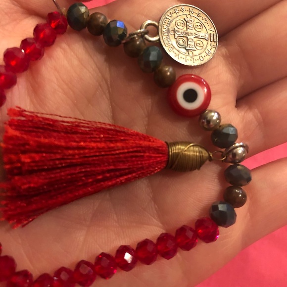 Evil eye handmade bracelet 💞 - Picture 5 of 7